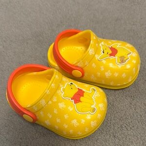 Disney Yellow and Red Sandals with Playful Design